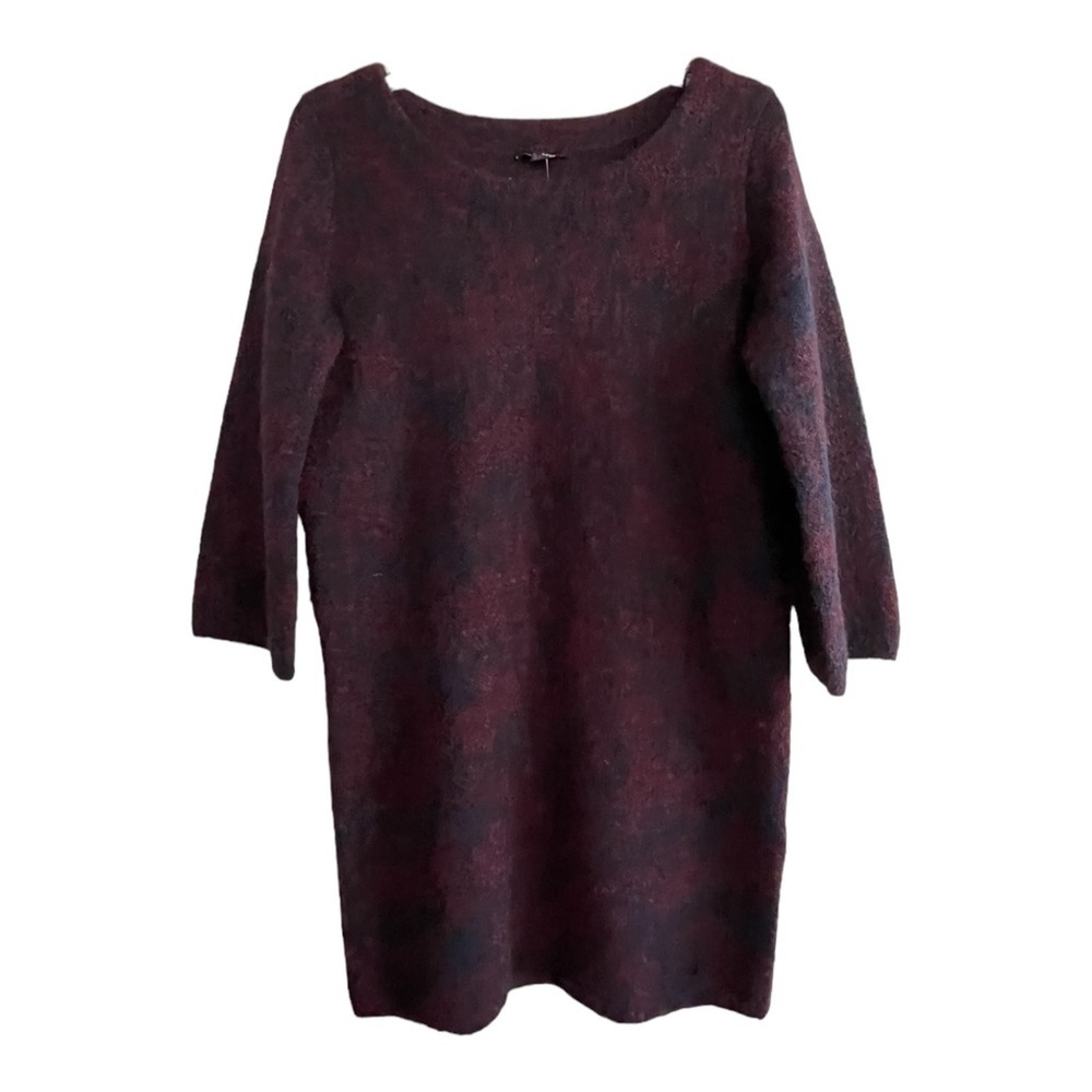 COS Mohair-Wool Knitted Sweater Dress Tunic Long Sleeve XS NWOT